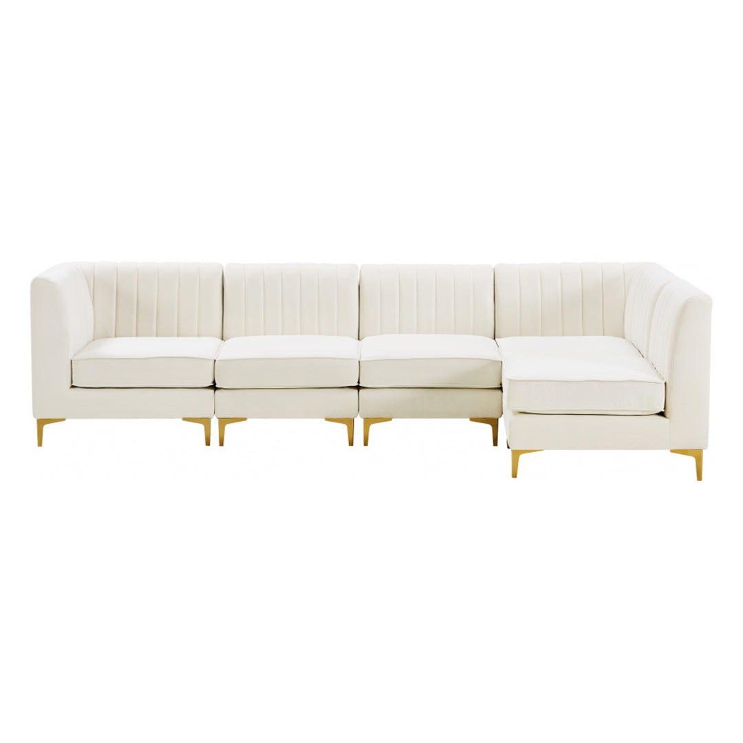 Alina Velvet Modular Sectional