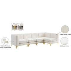 Alina Velvet Modular Sectional