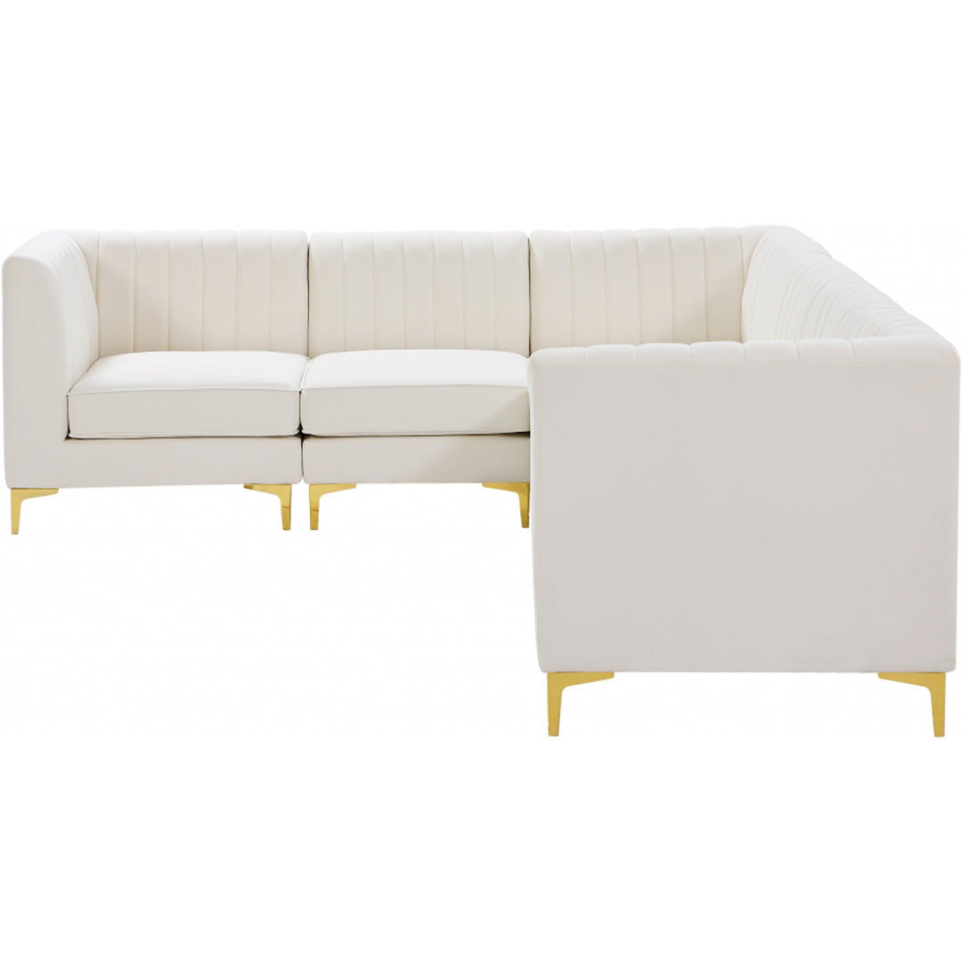 Alina Velvet Modular Sectional