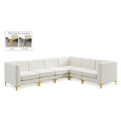 Alina Velvet Modular Sectional