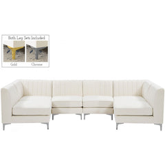 Alina Velvet Modular Sectional