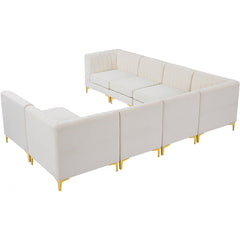 Alina Velvet Modular Sectional