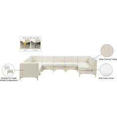 Alina Velvet Modular Sectional