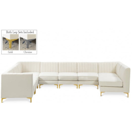 Alina Velvet Modular Sectional