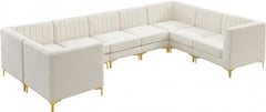 Alina Velvet Modular Sectional