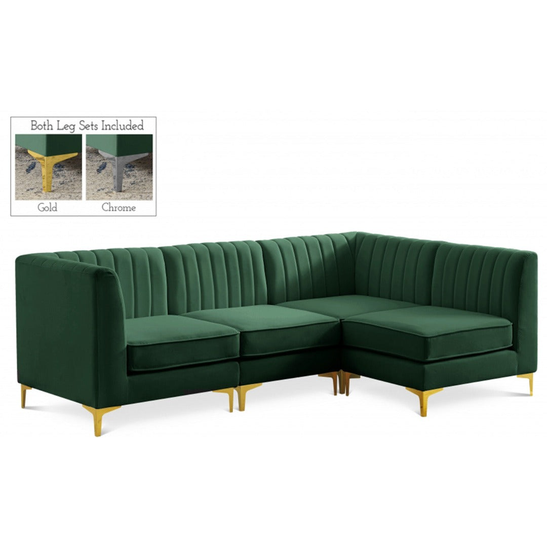 Alina Velvet Modular Sectional