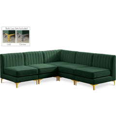 Alina Velvet Modular Sectional