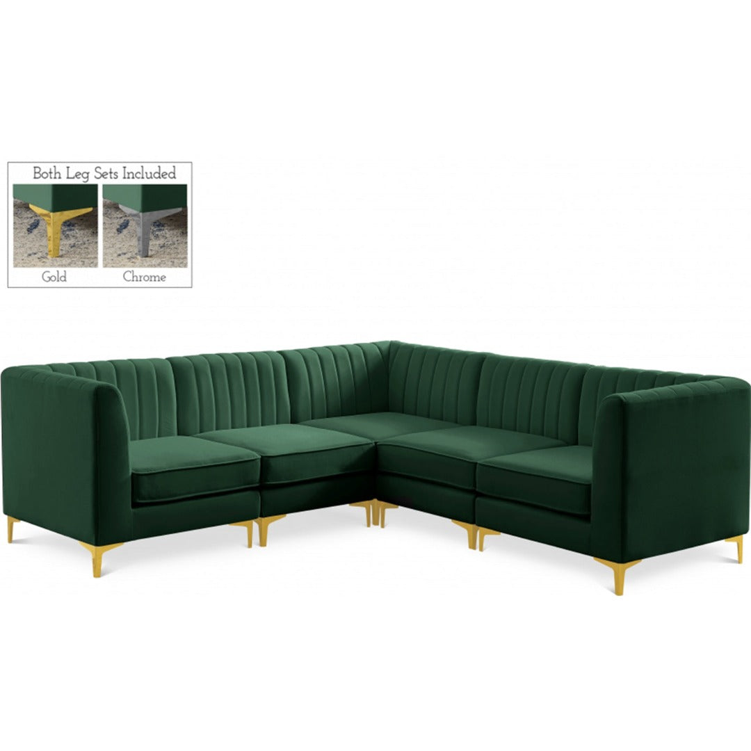 Alina Velvet Modular Sectional