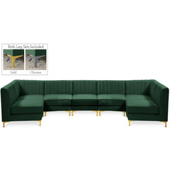 Alina Velvet Modular Sectional