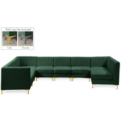 Alina Velvet Modular Sectional