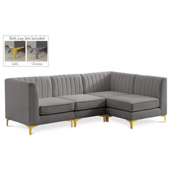 Alina Velvet Modular Sectional