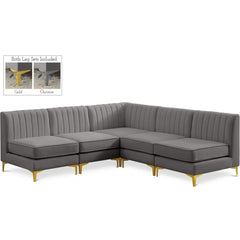 Alina Velvet Modular Sectional