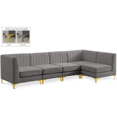 Alina Velvet Modular Sectional