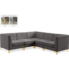 Alina Velvet Modular Sectional