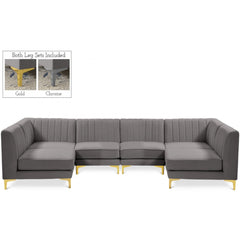 Alina Velvet Modular Sectional