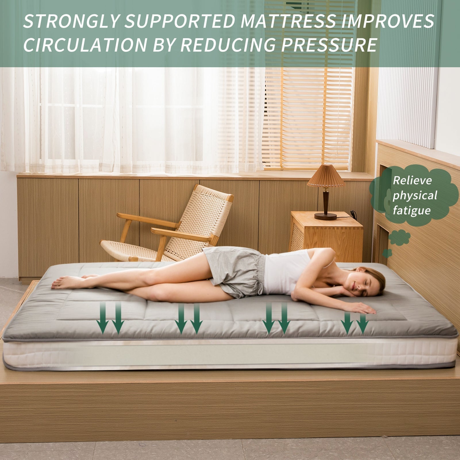 MAXYOYO Padded Japanese Floor Mattress