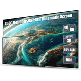 100''-150''  Lenticular Cinematic ALR Screen