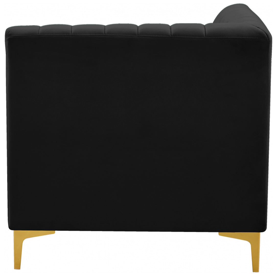 Alina Velvet Modular Corner Chair