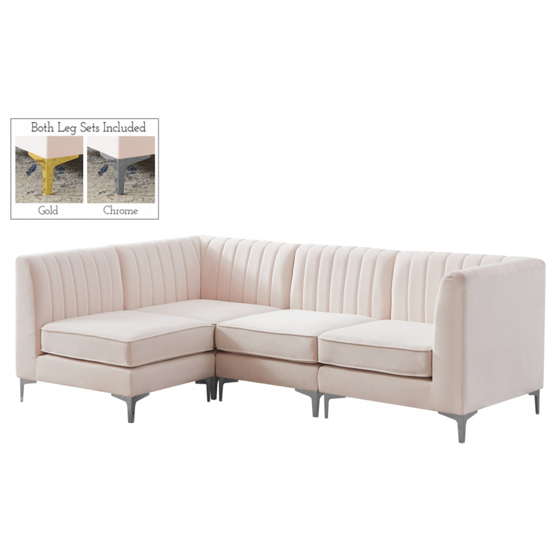 Alina Velvet Modular Sectional