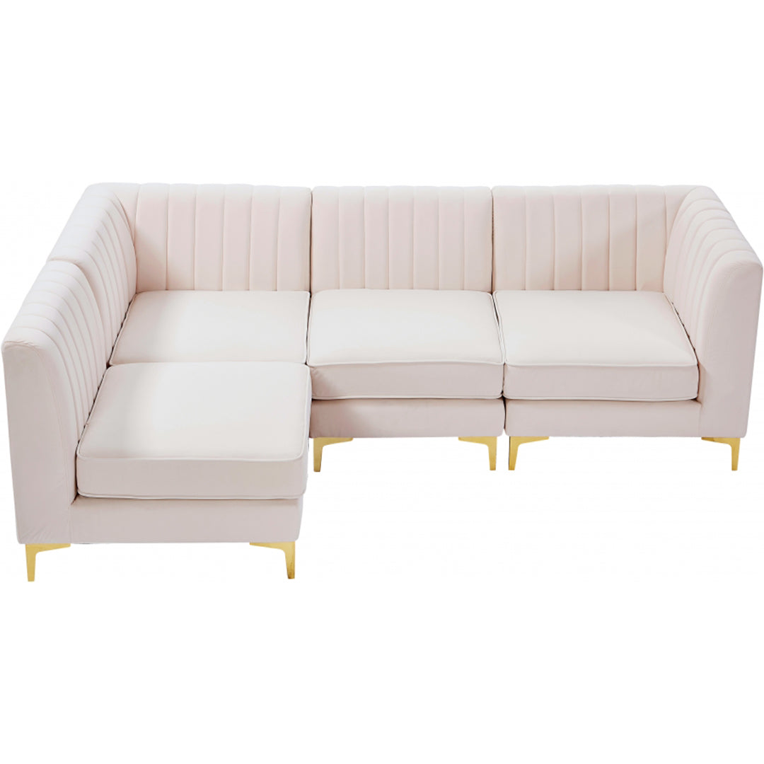 Alina Velvet Modular Sectional