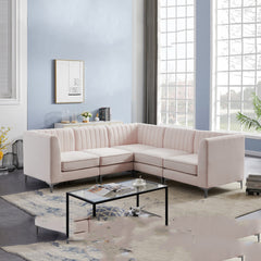 Alina Velvet Modular Sectional