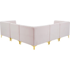 Alina Velvet Modular Sectional