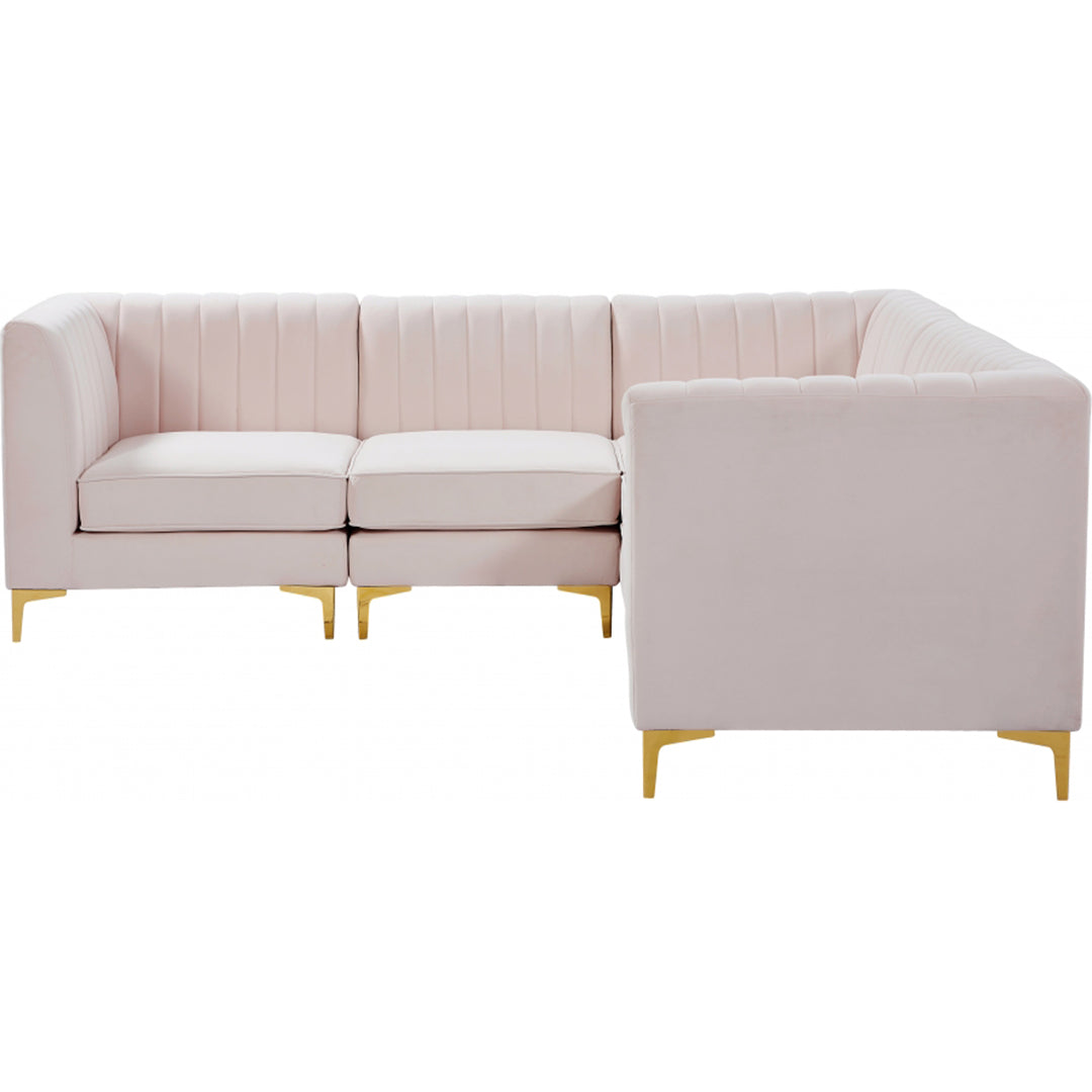 Alina Velvet Modular Sectional