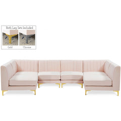 Alina Velvet Modular Sectional