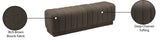 Heathrow Elegant Contemporary Ottoman Bench with Deep Channel Tufting for Versatile Seating Solutions
