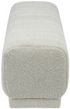 Heathrow Elegant Contemporary Ottoman Bench with Deep Channel Tufting for Versatile Seating Solutions