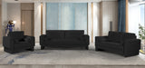 Madeline Chair - Stylish Chenille Upholstered Living Room Chair with Plush Padding & Bolster Pillows