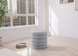 Aphia Contemporary Ottoman with Deep Channel Tufting – Stylish, Soft Seating for Modern Homes