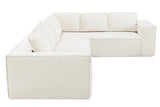 NOUVA 130" Chenille 6-Seater sofa