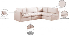 Jacob Velvet Modular Sectional