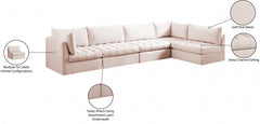 Jacob Velvet Modular Sectional