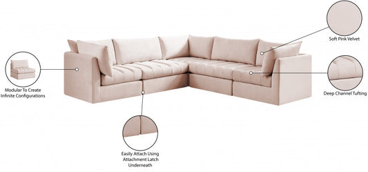 Jacob Velvet Modular Sectional