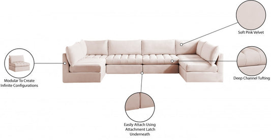 Jacob Velvet Modular Sectional