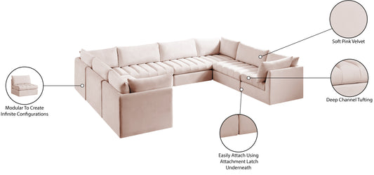 Jacob Velvet Modular Sectional