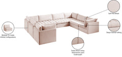 Jacob Velvet Modular Sectional