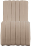 Orian Contemporary Chaise Lounge in Soft Faux Shearling with Deep Tufting for Ultimate Comfort