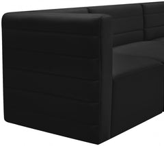 Quincy Velvet Modular Comfort Sofa