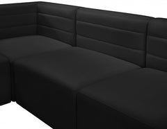 Quincy Velvet Modular Comfort Sofa