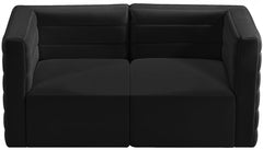 Quincy Velvet Modular Comfort Sofa