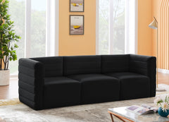 Quincy Velvet Modular Comfort Sofa