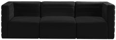 Quincy Velvet Modular Comfort Sofa