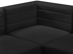 Quincy Velvet Modular Comfort Sofa