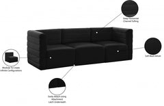 Quincy Velvet Modular Comfort Sofa