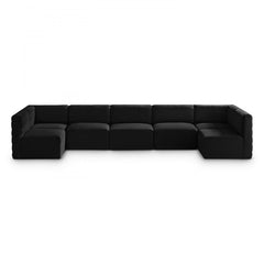 Quincy Velvet Modular Comfort Sectional