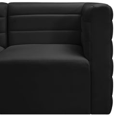 Quincy Velvet Modular Comfort Sectional