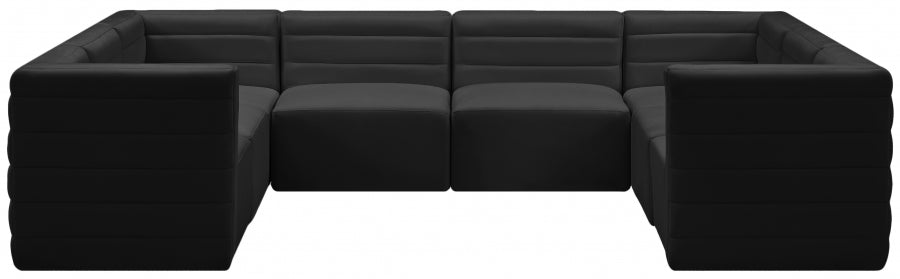 Quincy Velvet Modular Comfort Sectional